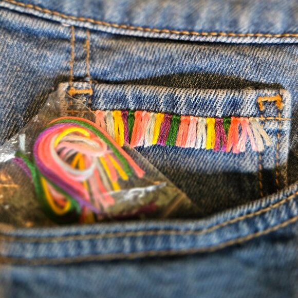 Old Navy  O.G. High-Waisted Short – UNIQUE EMBROIDERY DESIGN - Picture 3 of 9